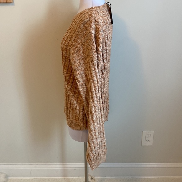 BlankNYC Toffee Crewneck Balloon Sleeve Sweater - Picture 6 of 10